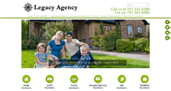 Desktop Screenshot of legacyagencyfargo.com